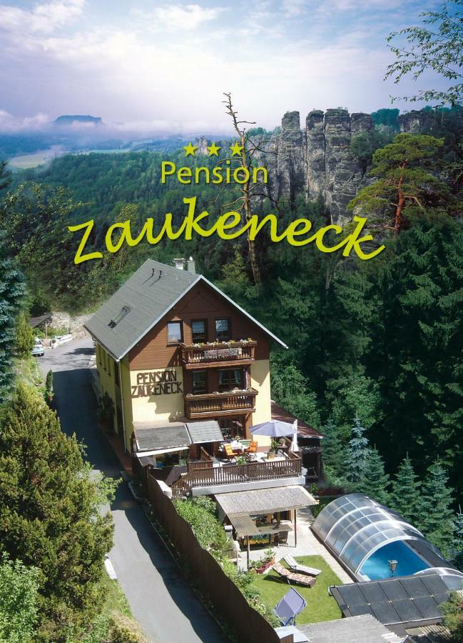 Pension Zaukeneck Bad Schandau Exterior photo